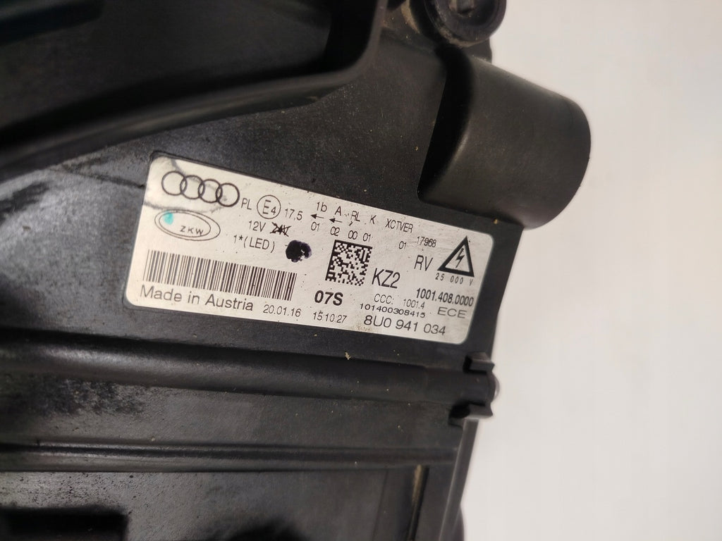 Frontscheinwerfer Audi Q3 8U0941034 Full LED Rechts Scheinwerfer Headlight SCH5470736277sp