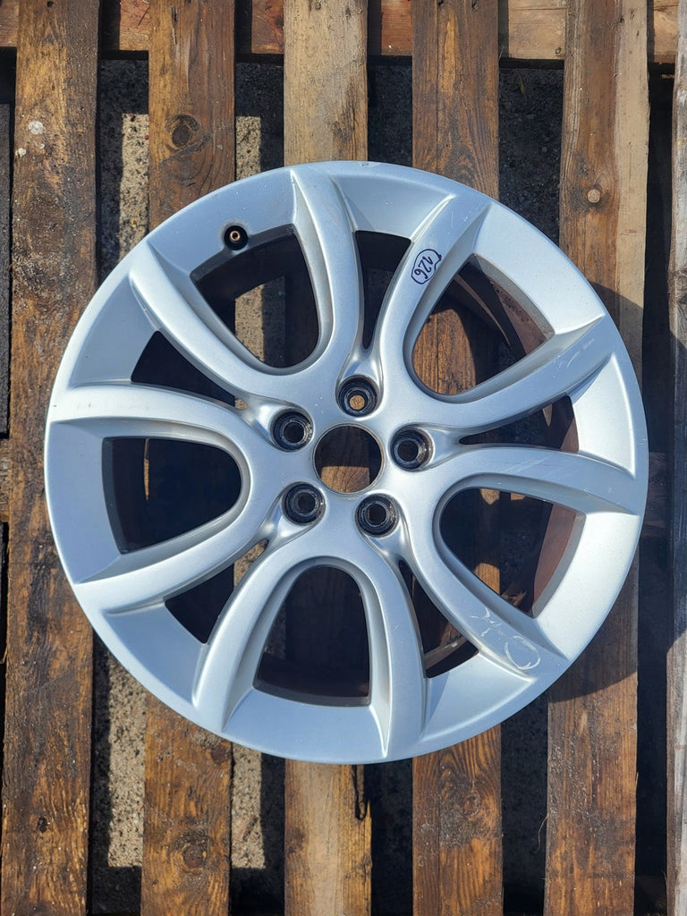 1x Alufelge 18 Zoll 7.5" 5x108 49ET 9671401880 Peugeot Rim Wheel