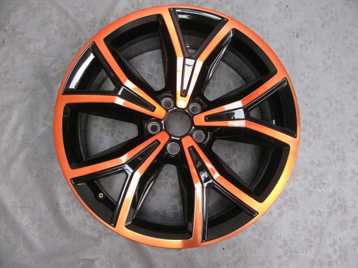 1x Alufelge 18 Zoll 7.0" 5x100 39ET Glanz 2GM601025 VW T-Cross Rim Wheel FEL9041115317bd