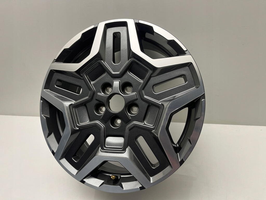 1x Alufelge 19 Zoll 7.5" 5x114.3 49 5ET 52910-S1710 Hyundai Santa I Fe Rim Wheel FEL9675469970nq