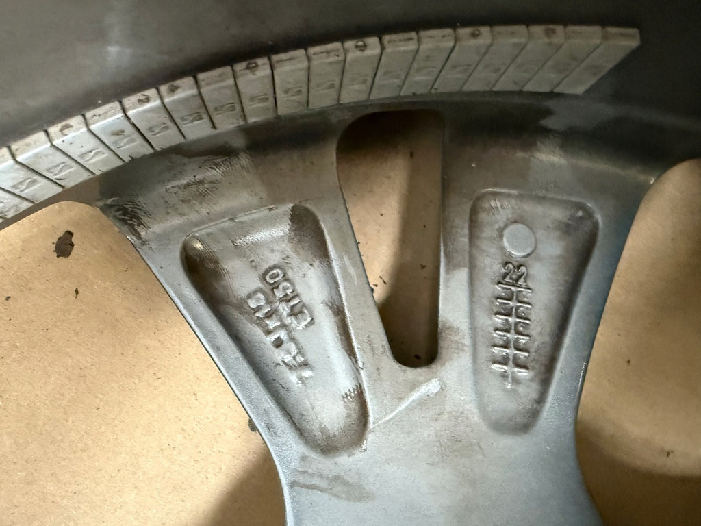 1x Alufelge 18 Zoll 7.5" 5x108 50ET Glanz LY4C-N2B Ford Focus Rim Wheel