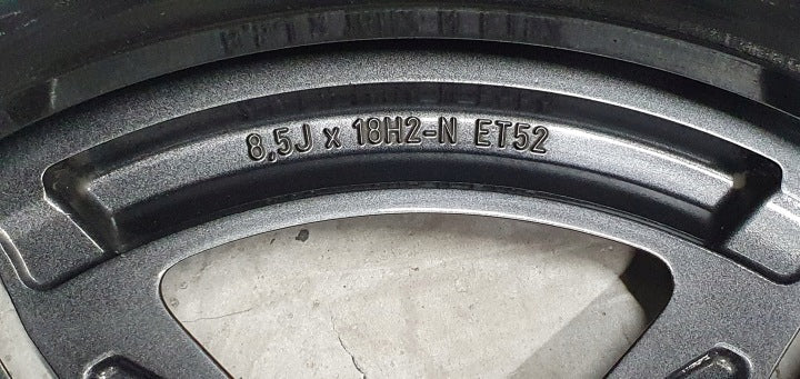1x Alufelge 18 Zoll 8.5" 5x112 52ET A2064011800 Mercedes-Benz W206 S206 FEL9936911985tt