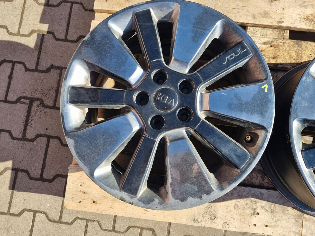 1x Alufelge 18 Zoll 7.5" 5x114.3 55ET 52910-B2300 Kia Soul Rim Wheel FEL9310272886yx