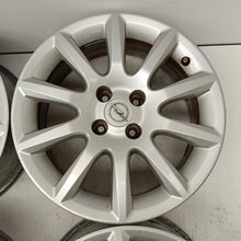 Load image into Gallery viewer, 4x Alufelge 16 Zoll 6.5" 4x100 37ET Glanz Silber Opel Meriva Rim Wheel FEL4360925643xq