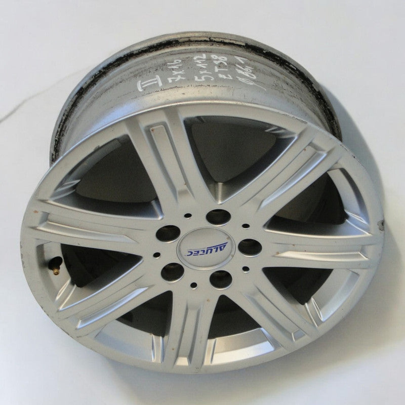 1x Alufelge 16 Zoll 7.0" 5x112 38ET Glanz Silber A2124011702 Mercedes-Benz