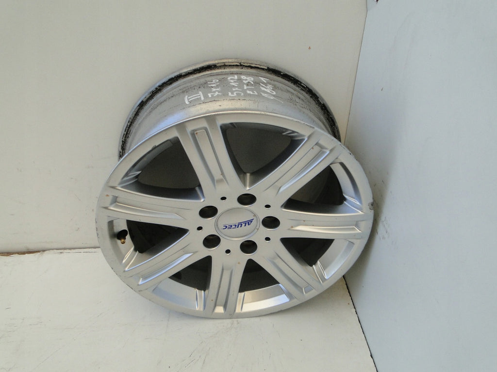 1x Alufelge 16 Zoll 7.0" 5x112 38ET Glanz Silber A2124011702 Mercedes-Benz