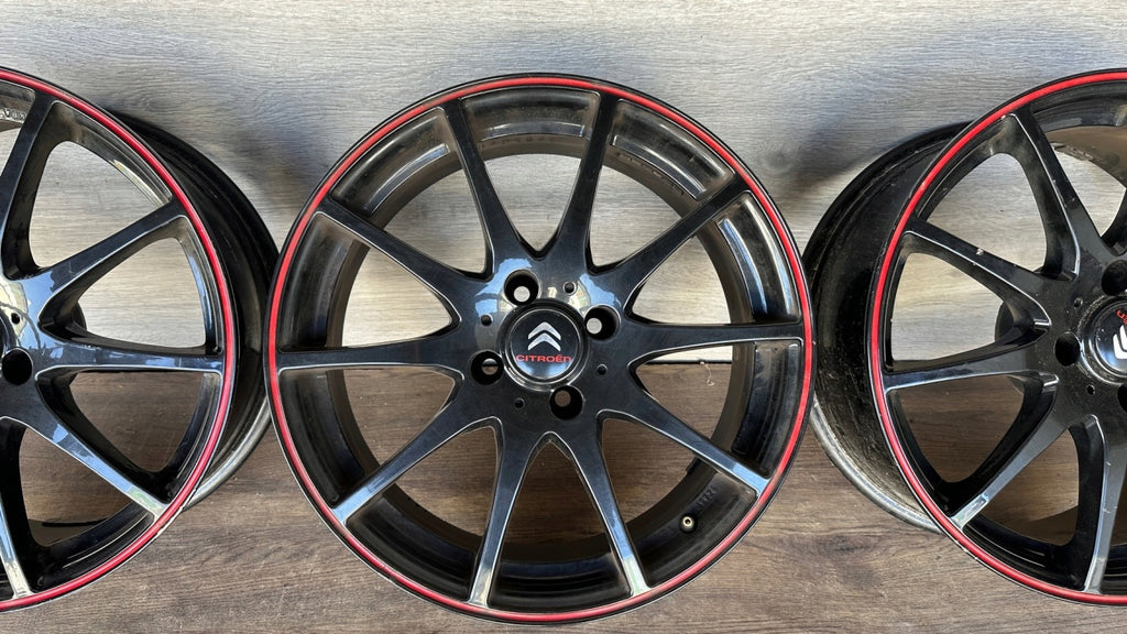 1x Alufelge 17 Zoll 7.0" 4x108 15ET KBA49926 Citroën Rim Wheel FEL6433203340hb
