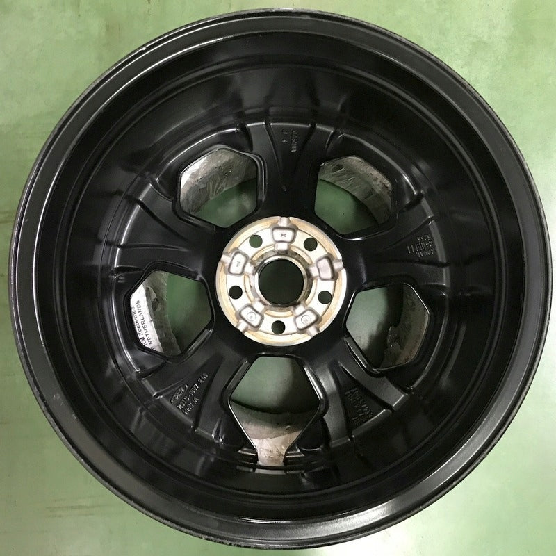 1x Alufelge 18 Zoll 7.0" 5x108 47 5ET Glanz Schwarz R1TC-1007-E1 Ford Puma