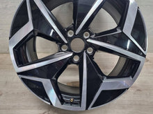 Laden Sie das Bild in den Galerie-Viewer, 1x Alufelge 19 Zoll 7.5" 5x112 50ET Glanz Schwarz 10A601025J VW Id.3 Rim Wheel FEL5860150077mf