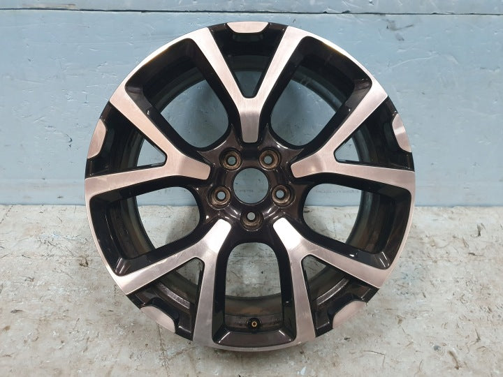 1x Alufelge 19 Zoll 7.5" 5x108 48ET Glanz Schwarz 9845457780 Citroën C3 Aircross FEL2208461220dh