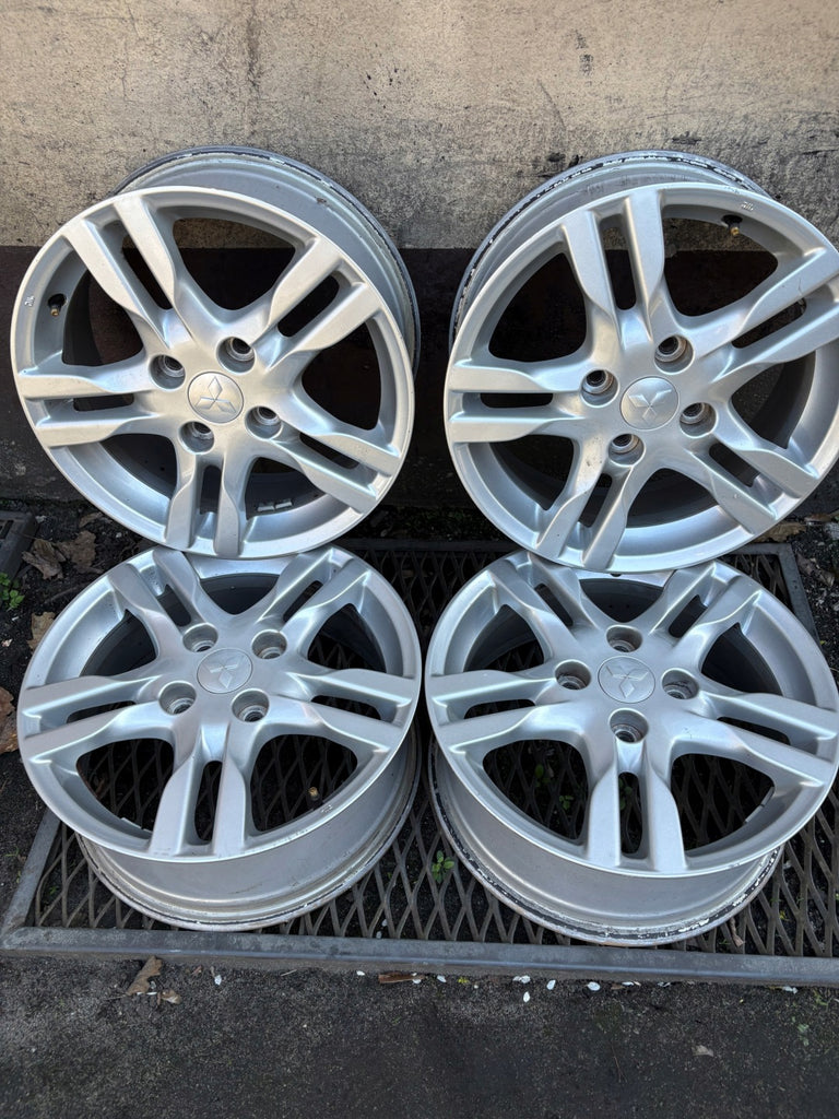 4x Alufelge 16 Zoll 46ET 4250B545 Mitsubishi Colt VI I Rim Wheel FEL8116090600lw