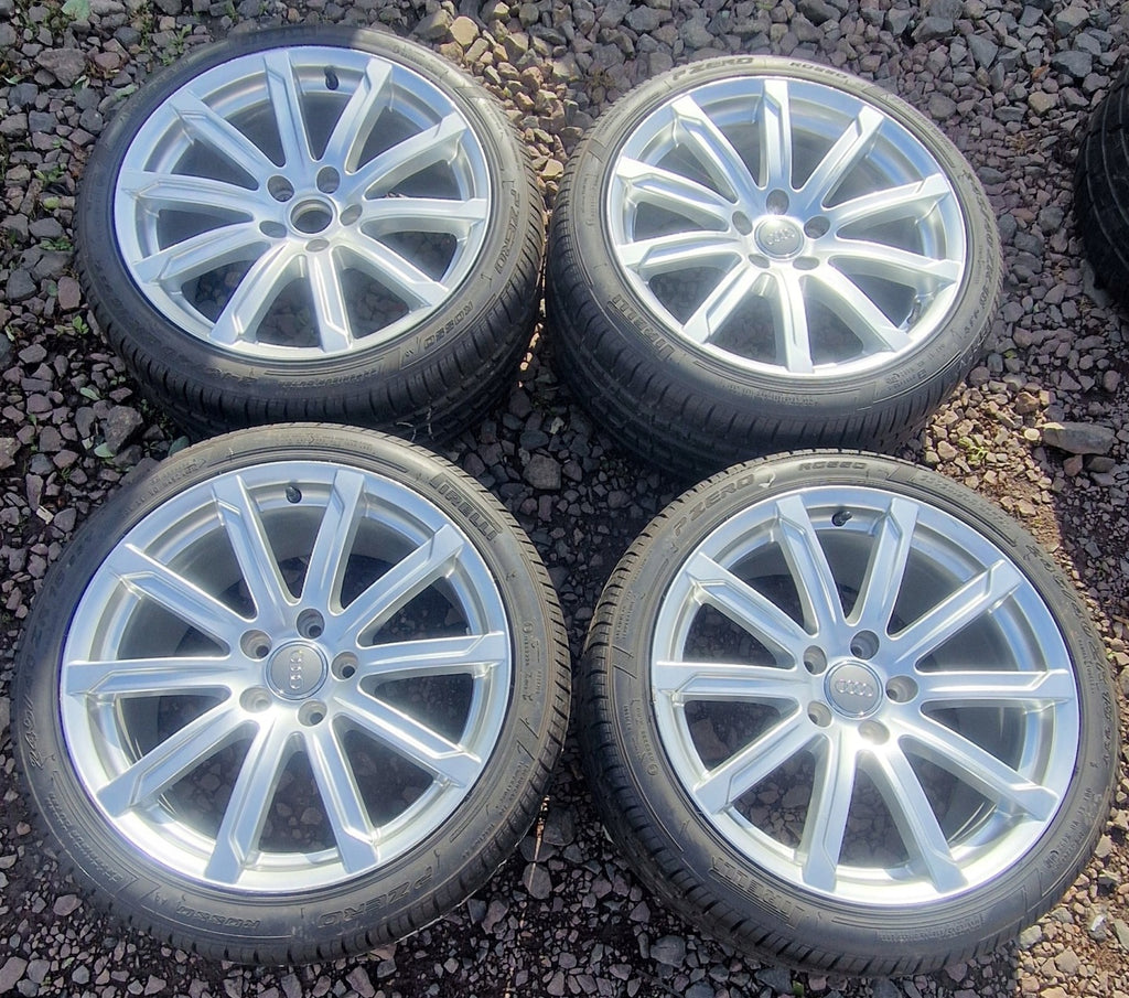 4x Alufelge 18 Zoll 9.0" 5x112 52ET Glanz Silber 8J0601025K Audi Tt Rim Wheel FEL8865505171ql