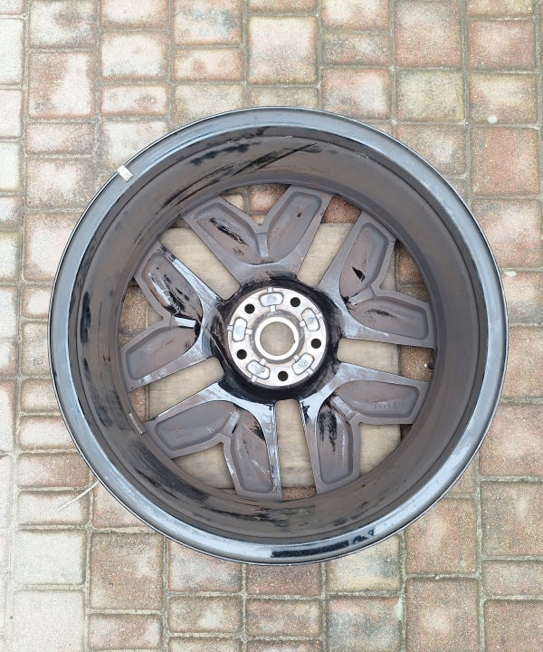 1x Alufelge 20 Zoll 6.5" 5x114.3 33ET Glanz Schwarz 403005730R Renault Scenic FEL1755528081ic