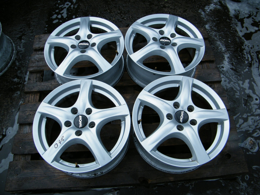 4x Alufelge 16 Zoll 6.5" 5x112 50ET Glanz Silber 8T0601025B Audi Altea III I FEL7871285447cy