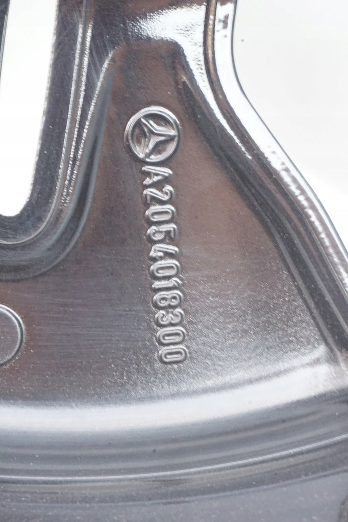 1x Alufelge 18 Zoll 8.5" 5x112 56ET Glanz Schwarz A2054018300 Mercedes-Benz FEL7411421869jo