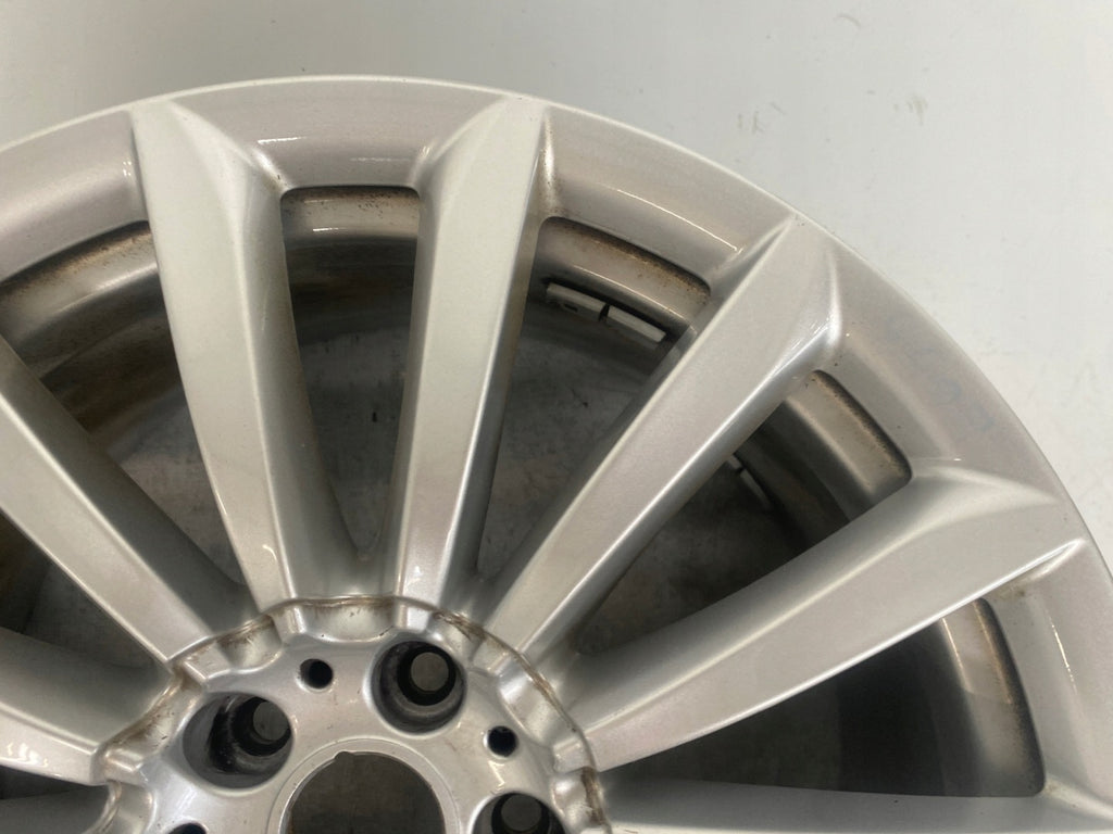 1x Alufelge 19 Zoll 8.5" 5x112 25ET Glanz Silber 6861225 BMW 1 Rim Wheel FEL4242237037bi