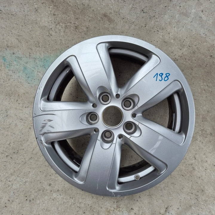 1x Alufelge 16 Zoll 7.0" 5x112 6856043 Mini Rim Wheel FEL4399824056nm