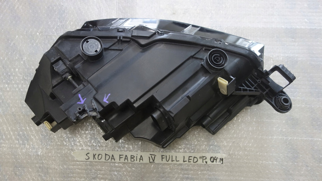 Frontscheinwerfer Skoda Fabia IV 6VB941016 LED Rechts Scheinwerfer Headlight SCH2502309940yq