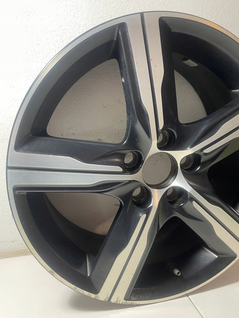 1x Alufelge 17 Zoll 7.0" 5x108 50ET Matt Schwarz 31423871 Volvo V40 Rim Wheel FEL6567105379kg