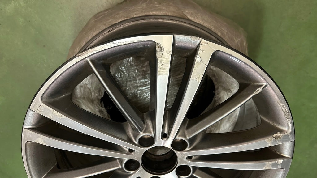 1x Alufelge 19 Zoll 8.0" 5x112 33ET Glanz Graphit A2574010300 Mercedes-Benz Mg FEL1959022325ri
