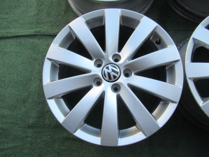 4x Alufelge 17 Zoll 6.5" 5x112 42ET 3AA601025K VW Scirocco Passat B7 Rim Wheel FEL9300634238fb