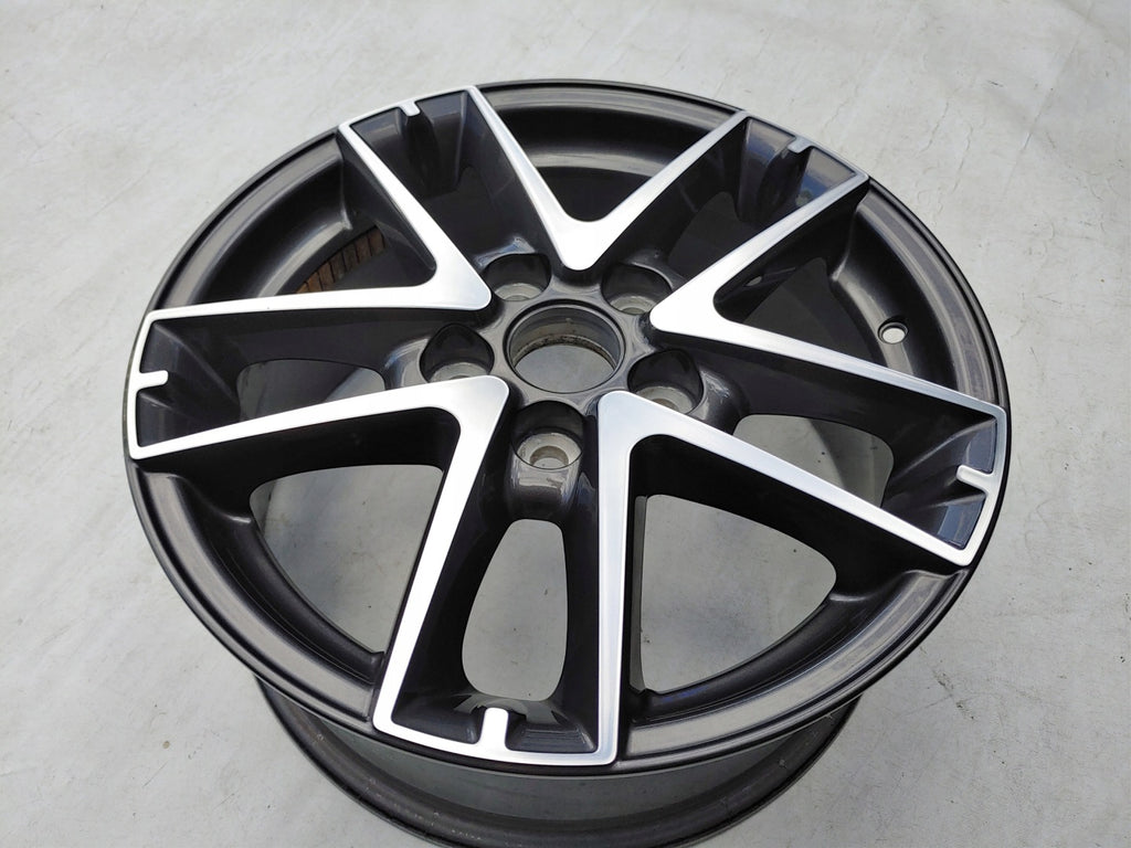 1x Alufelge 16 Zoll 6.5" 5x114.3 45ET Glanz Graphit 42611YY500 Mg Corolla FEL7382789926jh