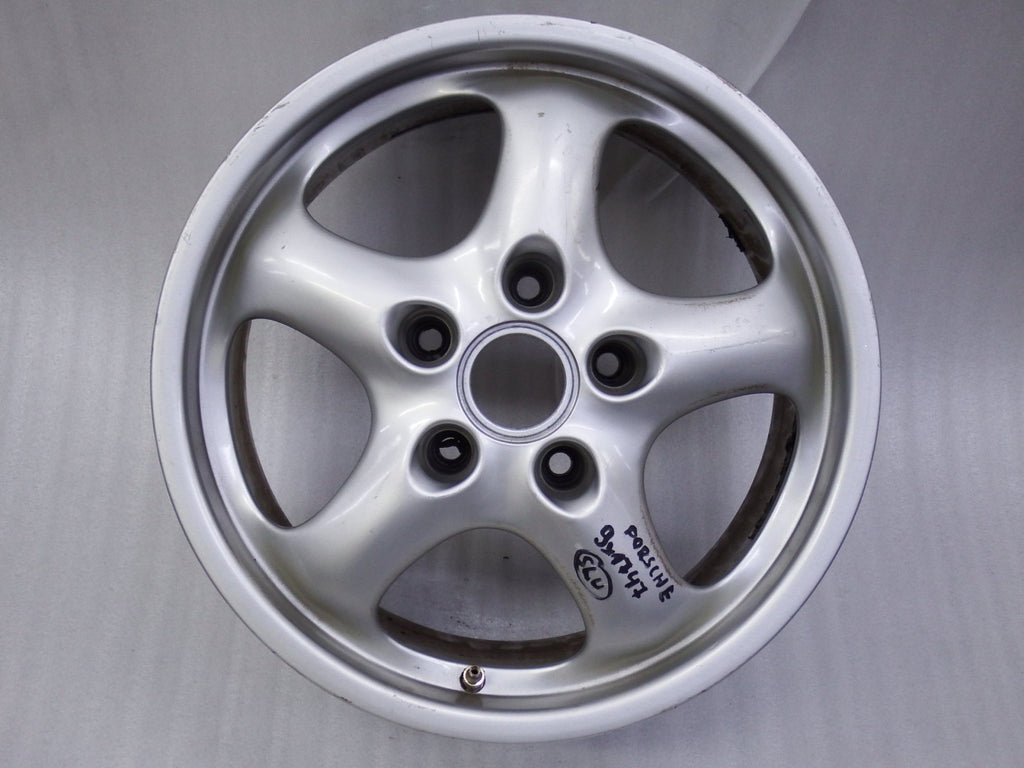 1x Alufelge 17 Zoll 9.0" 5x130 47ET Glanz Silber 99336212602 Porsche 911 FEL3280352832ge