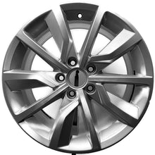 Load image into Gallery viewer, 1x Alufelge 17 Zoll 7.0" 5x112 42ET Glanz Silber 5H0601025 Vw Rim Wheel FEL3237117860bj