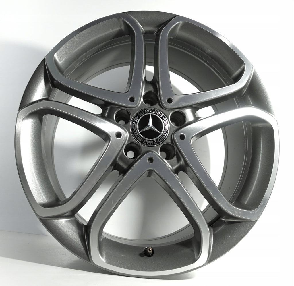 4x Alufelge 18 Zoll 9.5" 5x112 48ET A2184012402 Mercedes-Benz Cls Rim Wheel FEL3905805853of