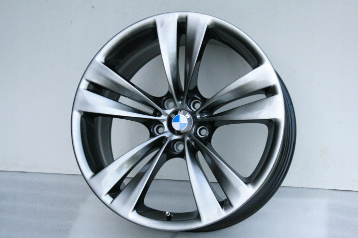 4x Alufelge 20 Zoll 8.5" 5x120 25ET Glanz Silber 6788705 BMW F01 F12 Rim Wheel FEL3799155624lz