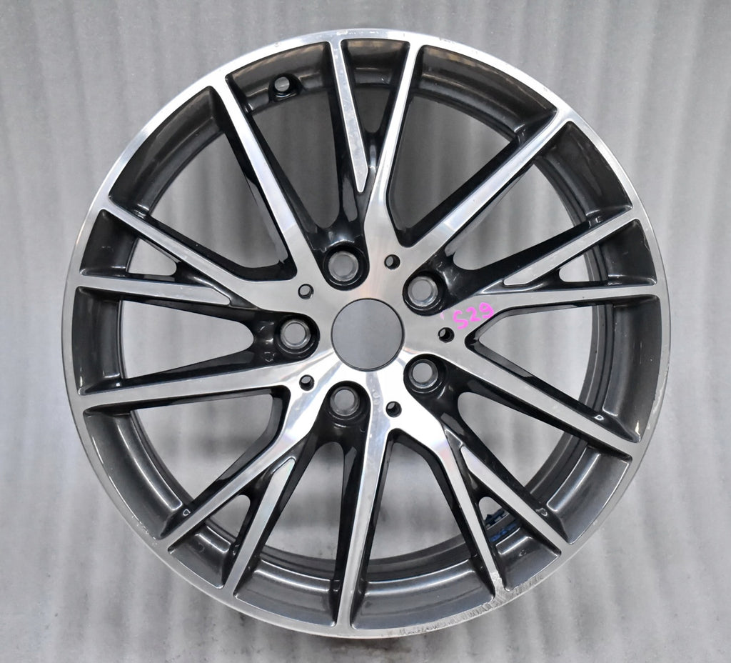 1x Alufelge 17 Zoll 7.0" 5x112 47ET Glanz Grau 7849122 BMW F45 1 F40 F46 Mg FEL5255759463ou