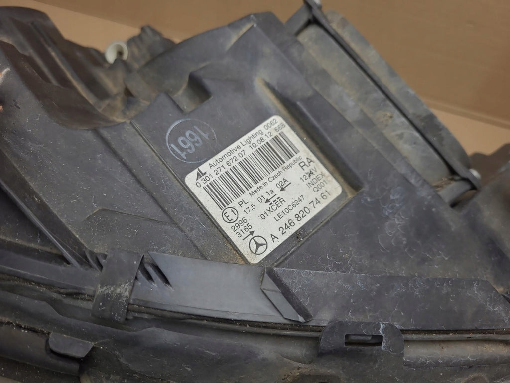 Frontscheinwerfer Mercedes-Benz W246 A1468207461 Rechts Scheinwerfer Headlight SCH2283611419tb