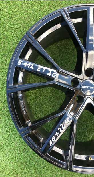 1x Alufelge 22 Zoll 10.0" 5x112 Rim Wheel