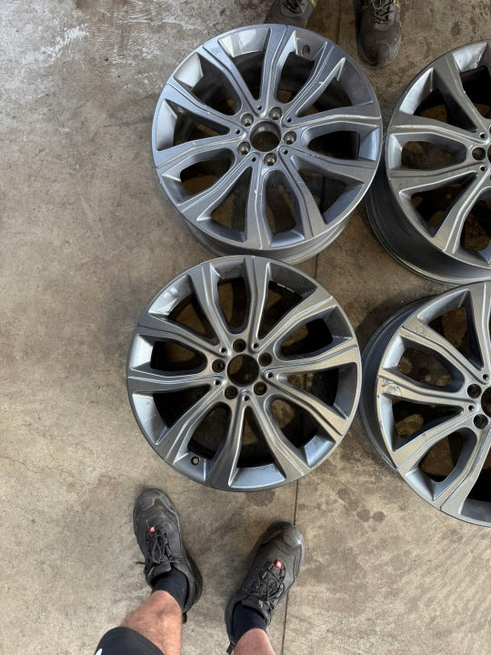 4x Alufelge 19 Zoll 8.0" 5x112 56ET Glanz Graphit A1664011500 Mercedes-Benz FEL1316090677ch