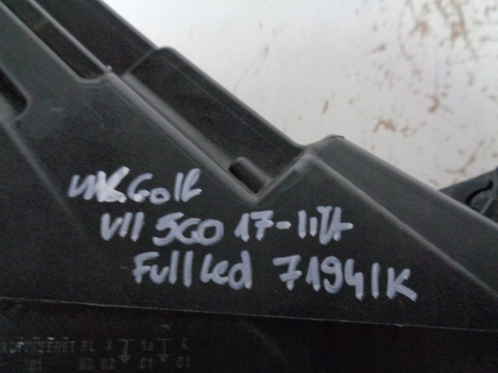 Frontscheinwerfer VW Golf VII 5G1941082 Full LED Rechts Scheinwerfer Headlight SCH9168300728rb