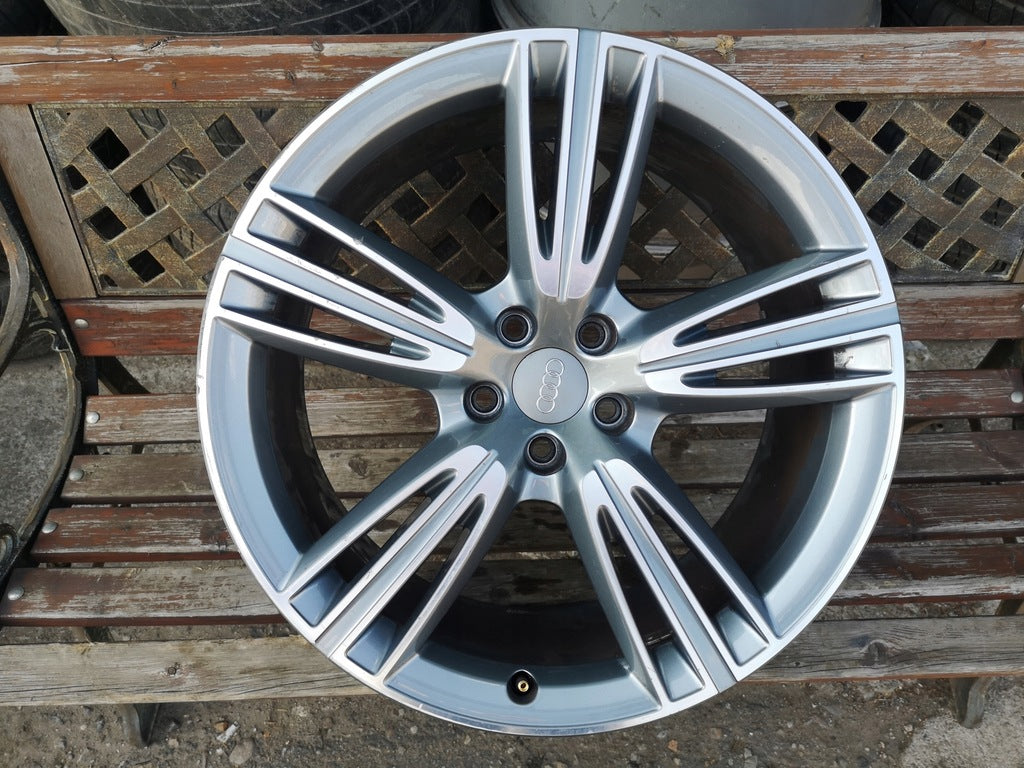 1x Alufelge 20 Zoll 8.5" 5x112 45ET Glanz Graphit 4G0071490 Audi A6 Mg Rim Wheel FEL4714209665lo