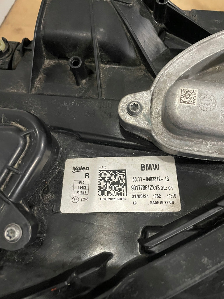 Frontscheinwerfer BMW 1 F40 9482811 9482812 LED Ein Satz Scheinwerfer Headlight SCH7444336313fy