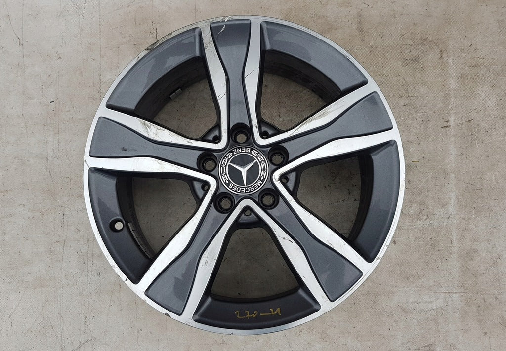 1x Alufelge 17 Zoll 7.0" 5x112 48,5ET A2054010800 Mercedes-Benz W205 Rim Wheel FEL2747729772hw
