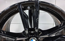 Load image into Gallery viewer, 1x Alufelge 19 Zoll 9.0" 5x112 32ET Glanz Schwarz 8091763 BMW Rim Wheel FEL8588140240sd