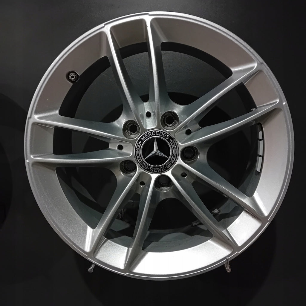 4x Alufelge 16 Zoll 6.5" 5x112 44ET Glanz Silber A1774010100 Mercedes-Benz W177 FEL2038401711il