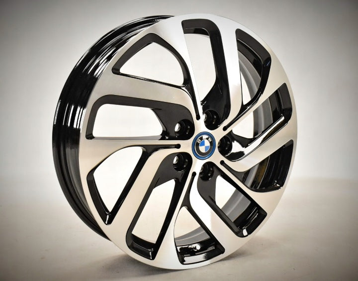 4x Alufelge 19 Zoll 5.0" 5x112 28ET Glanz Schwarz 6887937 BMW I3 Rim Wheel FEL2366117646cx