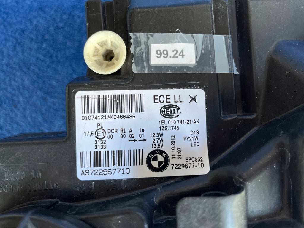 Frontscheinwerfer BMW 1 F20 A9722967710 A8722967807 Xenon Ein Satz Headlight SCH2089755839ri