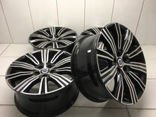 Laden Sie das Bild in den Galerie-Viewer, 4x Alufelge 18 Zoll 8.0" 5x108 42ET Glanz Schwarz 31471312 Volvo V60 I S60 FEL1865103126zz