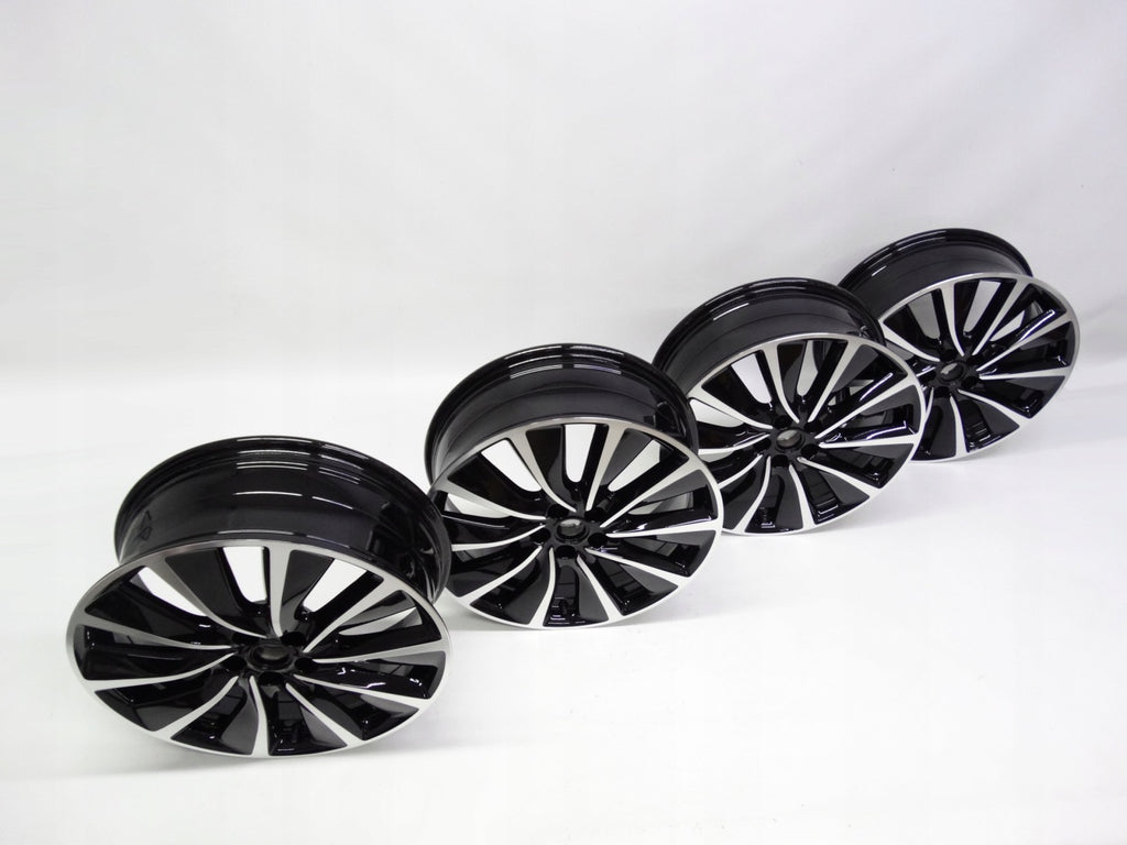 4x Alufelge 19 Zoll 7.0" 5x108 38ET Glanz Schwarz YP00174580 Opel Grandland FEL7720773553dj