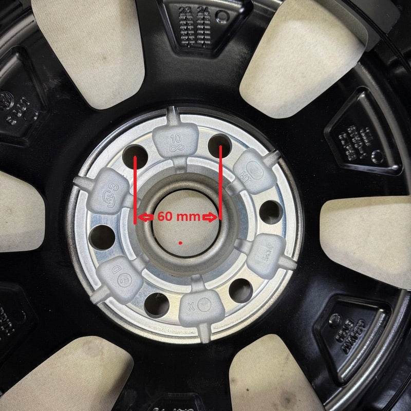 1x Alufelge 17 Zoll 6.5" 6x114.3 50ET VW Rim Wheel FEL2106817977ac