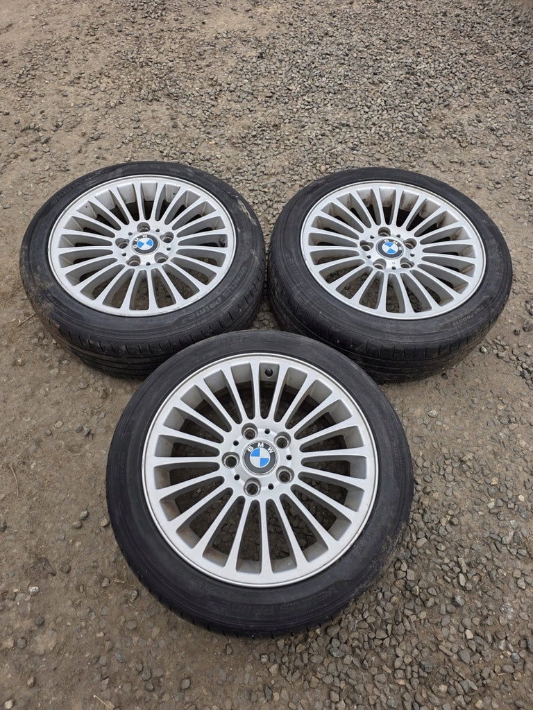 1x Alufelge 17 Zoll 7.0" 5x120 47ET Glanz Silber 6753816 BMW Rim Wheel FEL5554013682ir