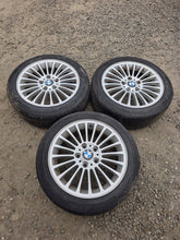 Load image into Gallery viewer, 1x Alufelge 17 Zoll 7.0" 5x120 47ET Glanz Silber 6753816 BMW Rim Wheel FEL5554013682ir