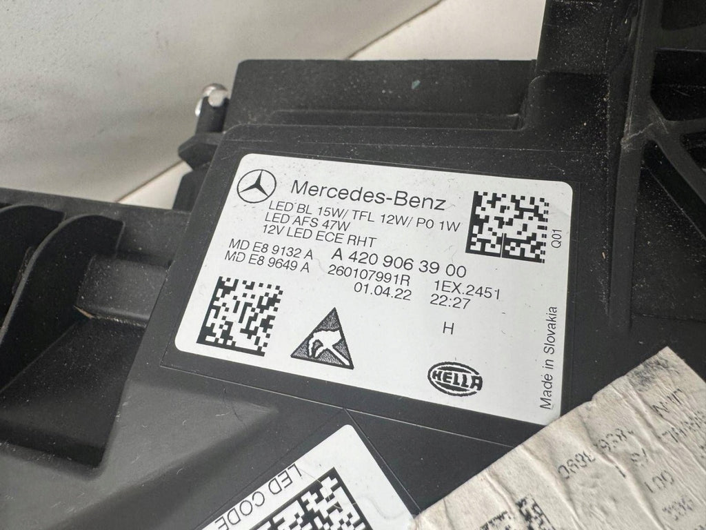 Frontscheinwerfer Mercedes-Benz Citan A4209063900 Rechts Scheinwerfer Headlight SCH1670298031ei