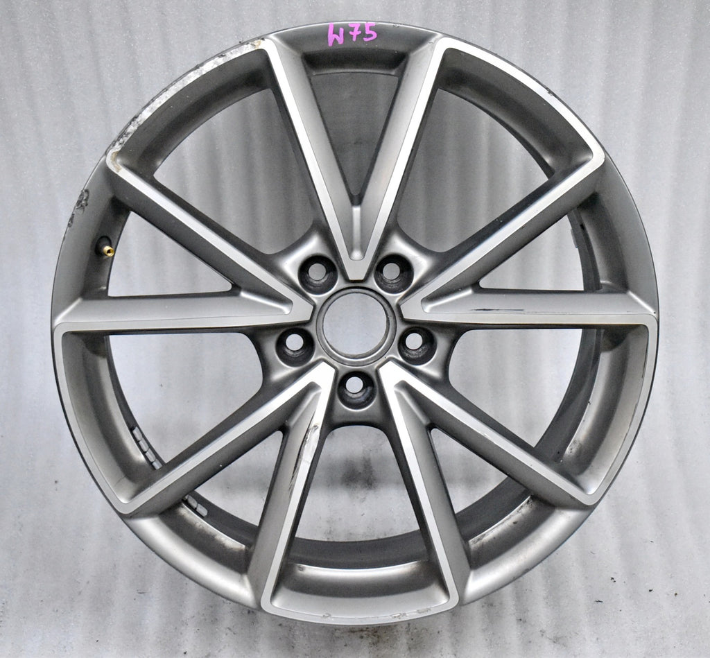 1x Alufelge 19 Zoll 8.0" 5x112 49ET Matt Grau 8V0601025AT Audi A3 Mg Rim Wheel FEL4334109236gv