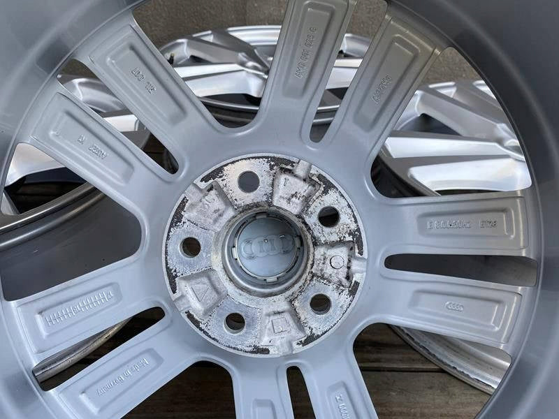 4x Alufelge 20 Zoll 8.0" 5x112 28ET Glanz Silber 4M0601025G Audi D5 Rim Wheel FEL3090855001rd
